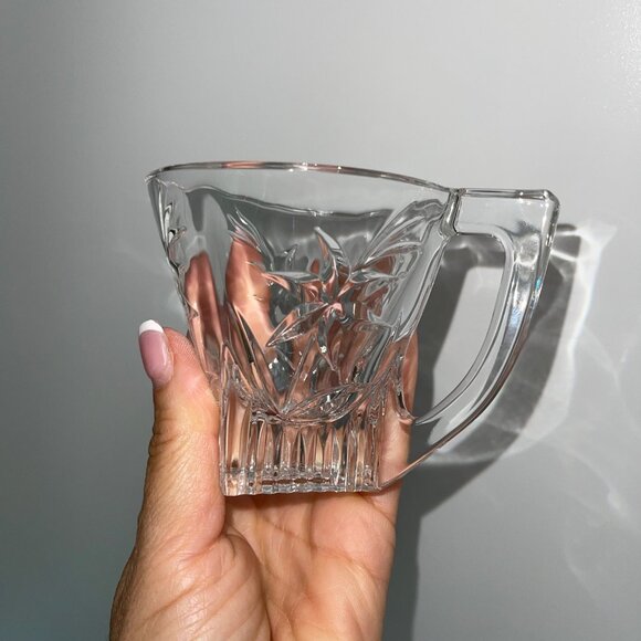 RCR Royal Crystal Rock Vintage Coffee Tea Cups Gemini Edelweiss Floral Set of 5 - Picture 7 of 8